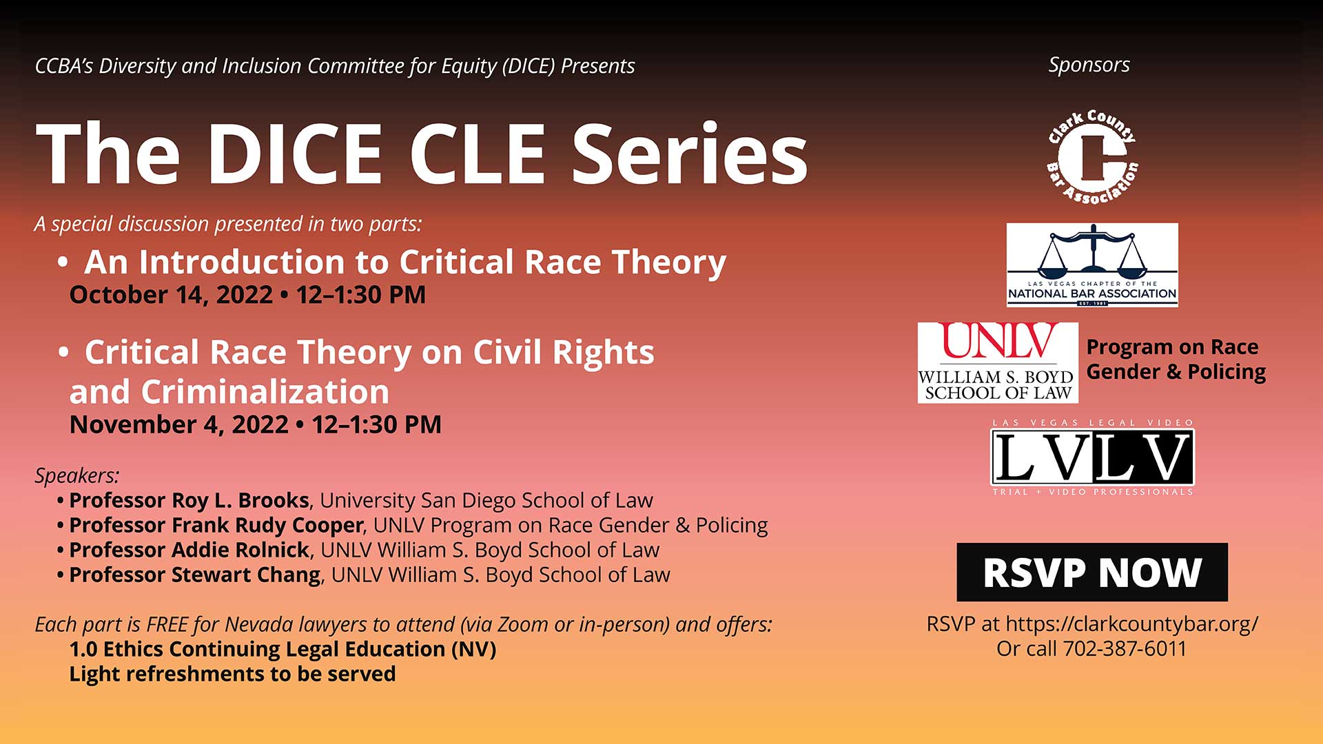 An Introduction to Critical Race Theory a CLE program