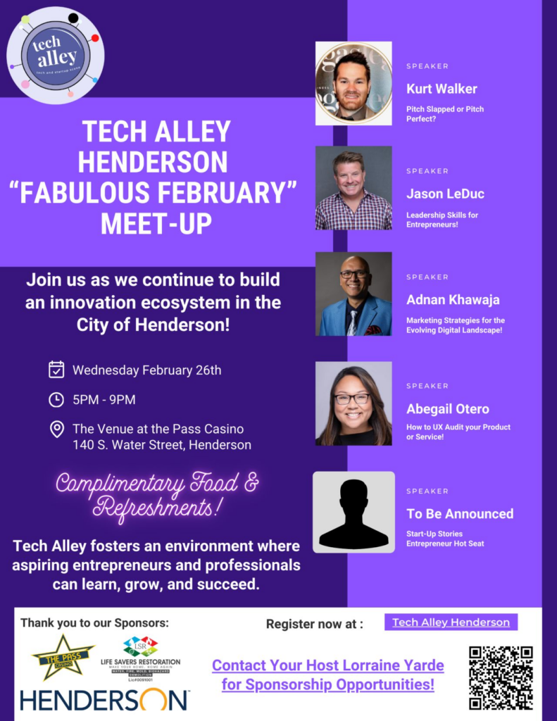 Tech Alley Henderson Fabulous February Meet-Up 3