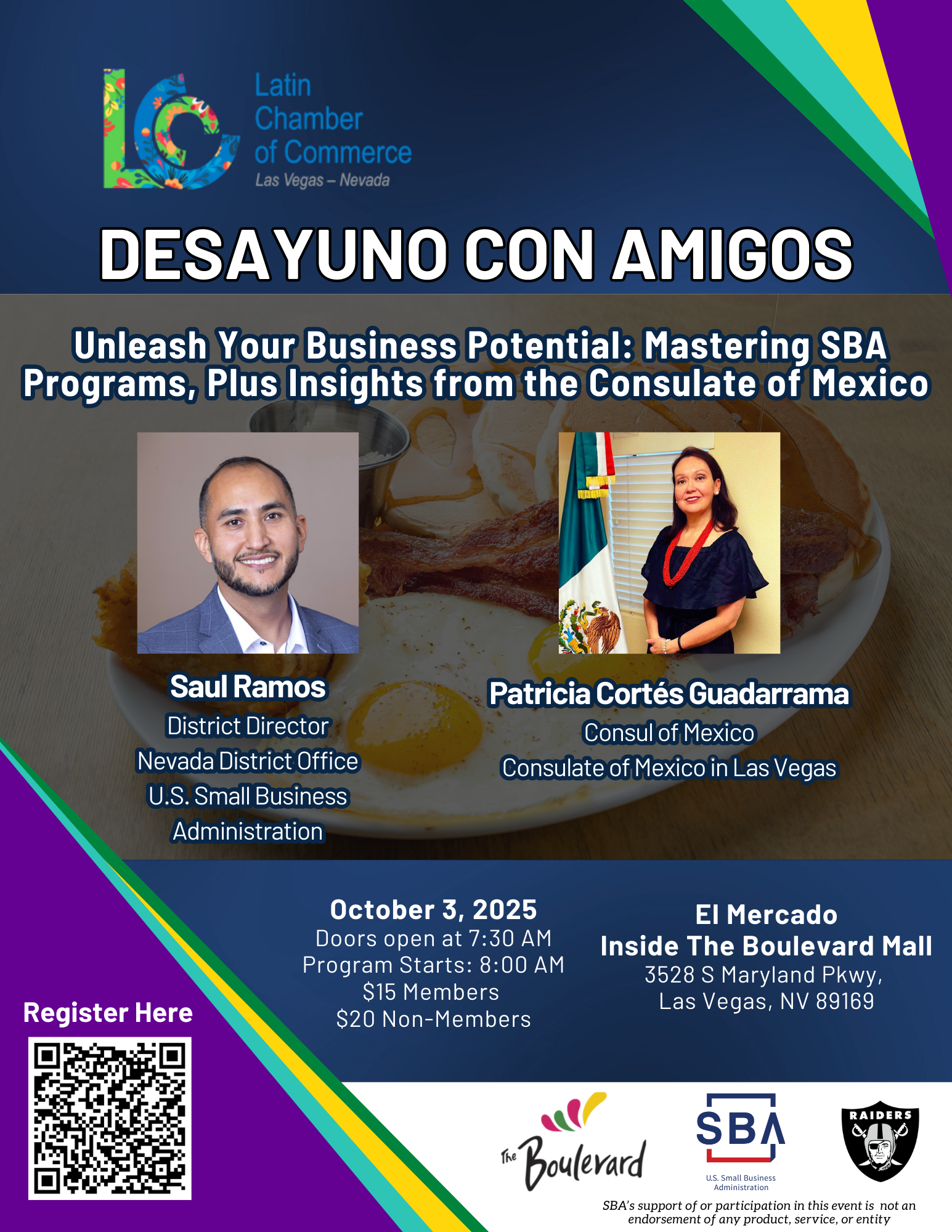 Desayuno Con Amigos: Unleash Your Business Potential: Mastering SBA Programs, Plus Insights from the Consulate of Mexico