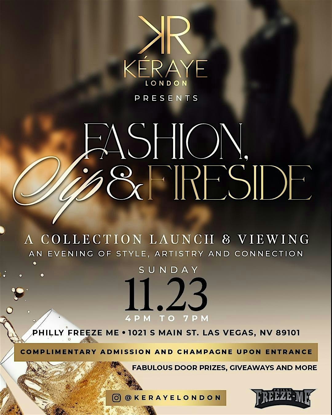 Fashion, Sip, & Fireside; An Evening of Style, Connection, and Networking 1