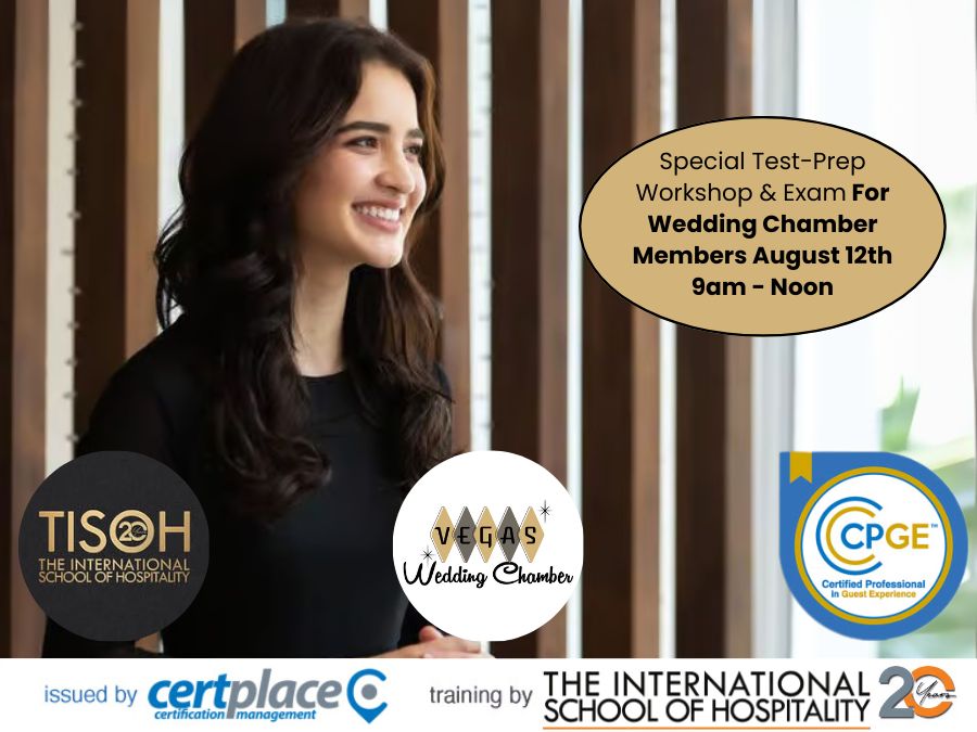 CPGE„ Certification Class For Chamber Hospitality Professionals 1