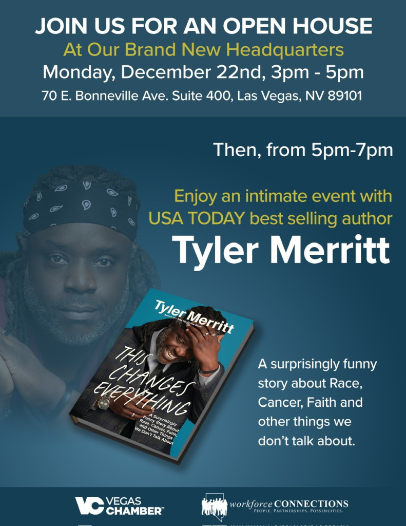 Open House at Workforce Connections Headquarters with Author Tyler Merritt 4