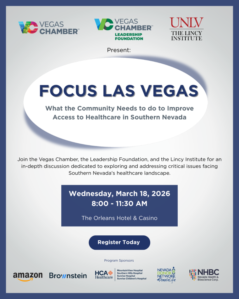 [AT CAPACITY] Focus Las Vegas: What the Community Needs to do to Improve Access to Healthcare in Southern Nevada 3