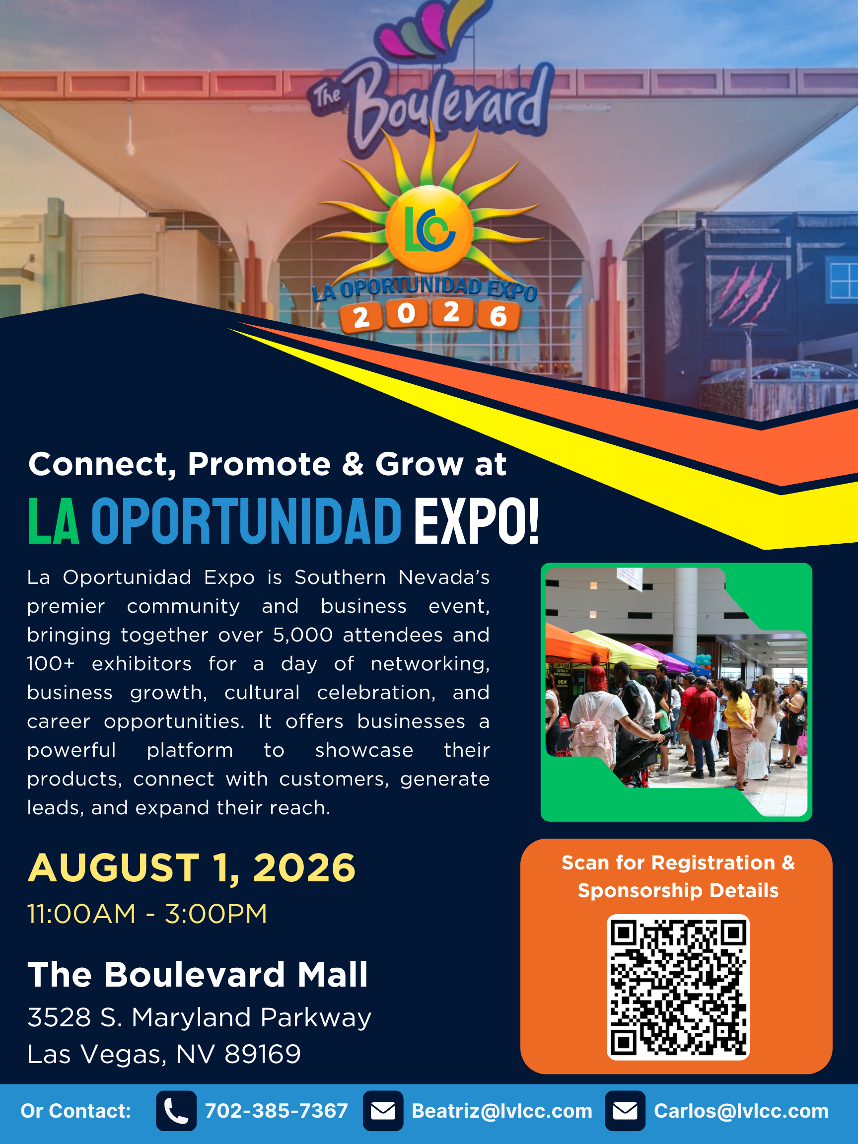 Connect, Promote & Grow at La Oportunidad Expo 2026 1