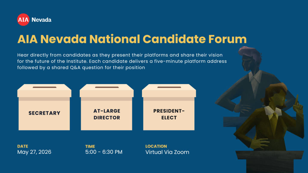 AIA Nevada National Candidate Forum 2