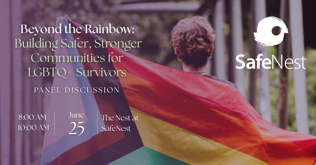 Discussion Panel: Building Safer, Stronger Communities for LGBTQ+ Survivors 2 Discussion Panel: Building Safer, Stronger Communities for LGBTQ+ Survivors 2