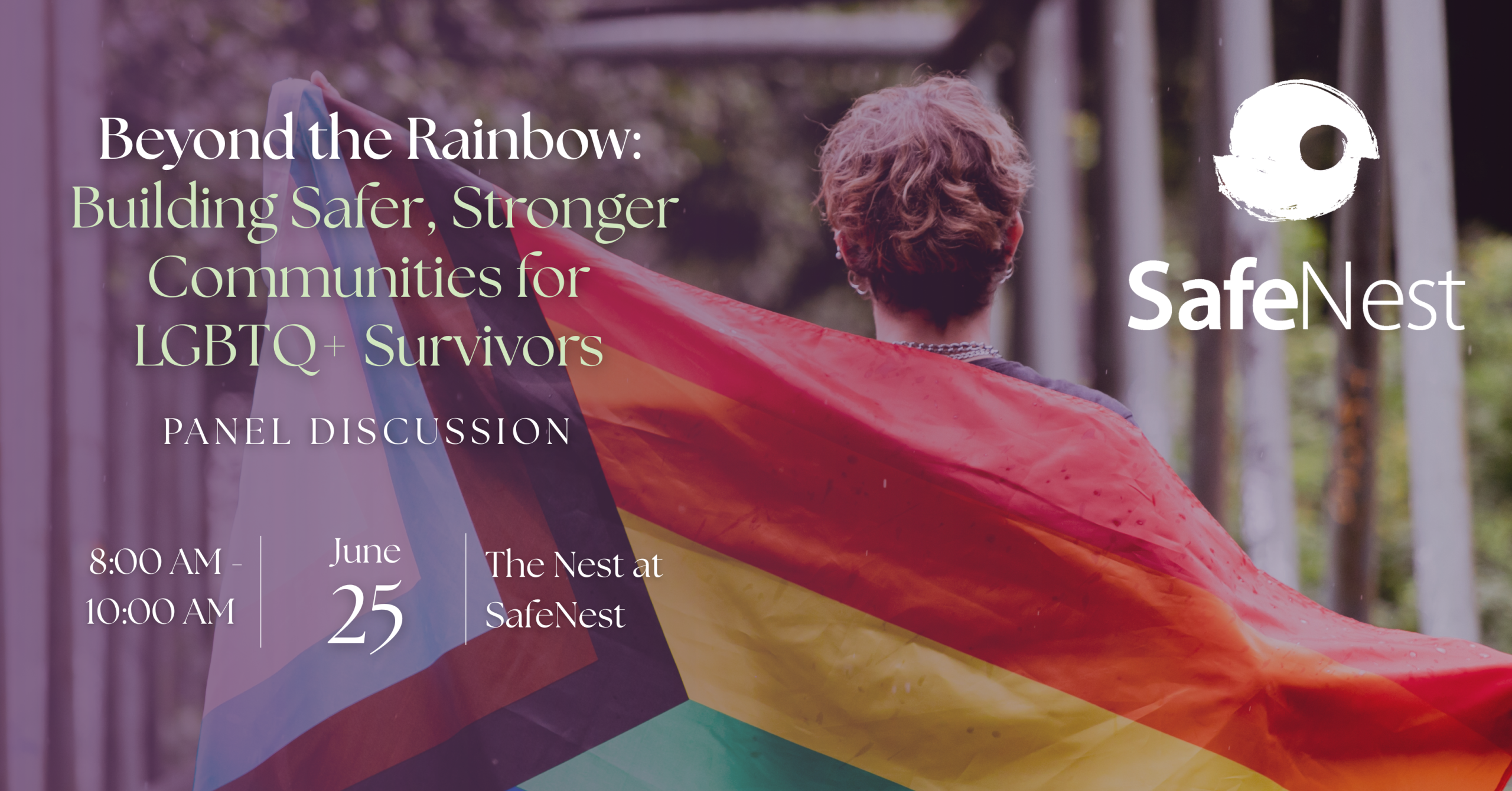 Discussion Panel: Building Safer, Stronger Communities for LGBTQ+ Survivors 1 Discussion Panel: Building Safer, Stronger Communities for LGBTQ+ Survivors 1