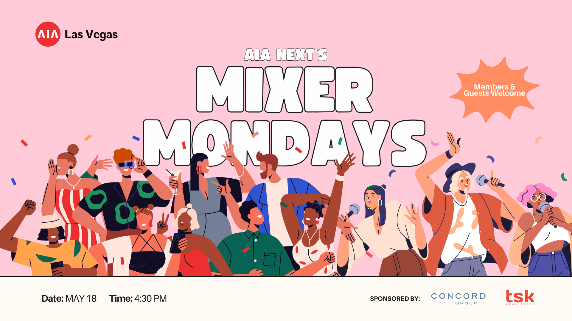 AIA NEXT’s Mixer Monday 1