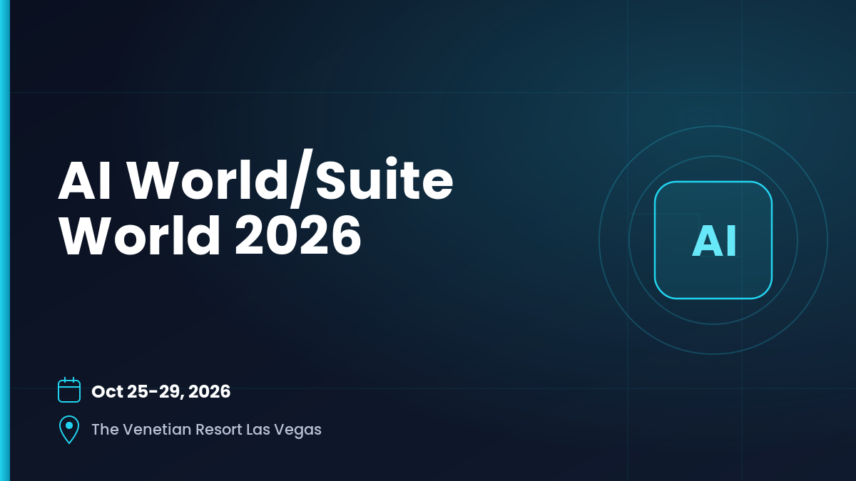 AI World/Suite World 2026 1