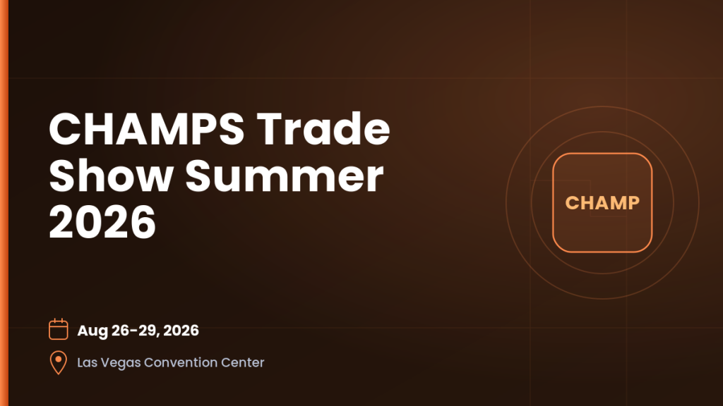 CHAMPS Trade Show Summer 2026 2