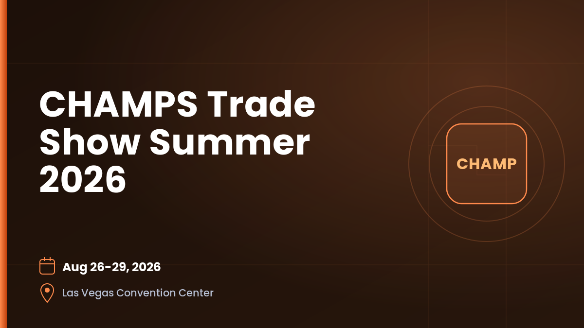 CHAMPS Trade Show Summer 2026 1
