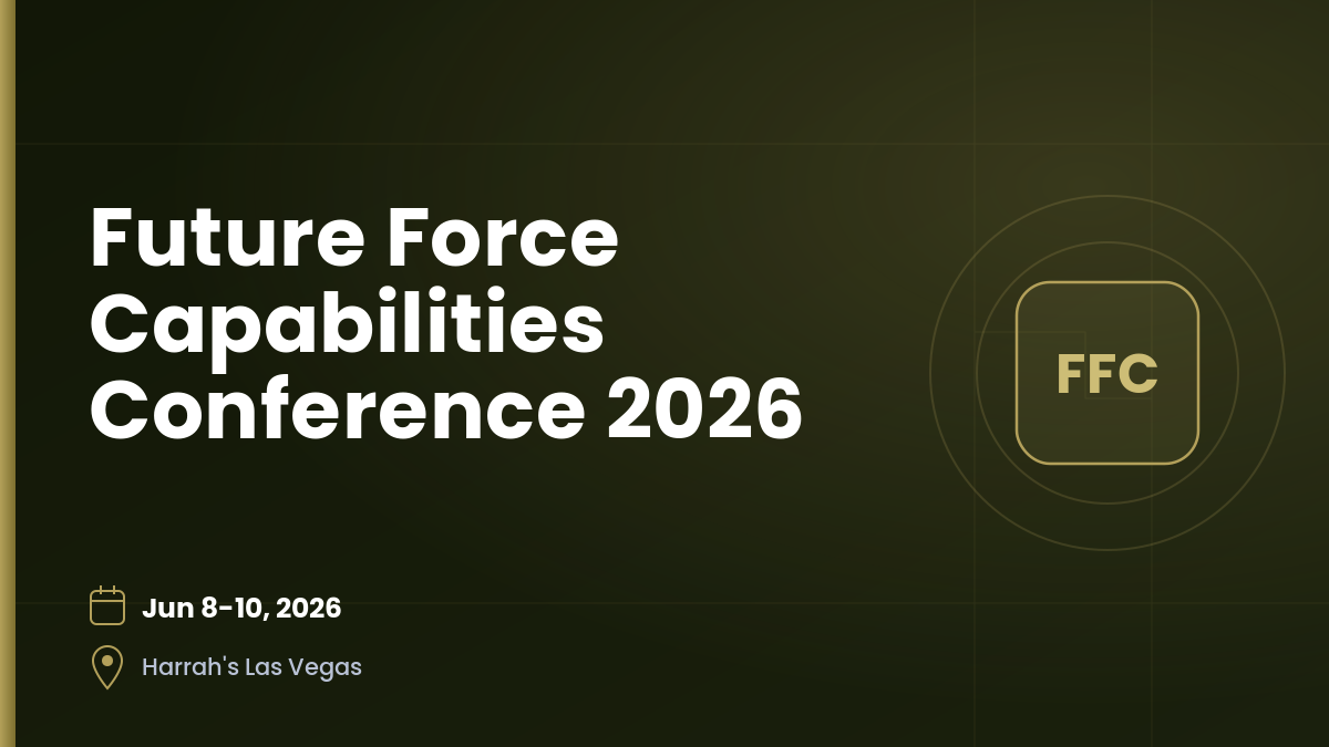 Future Force Capabilities Conference 2026 1