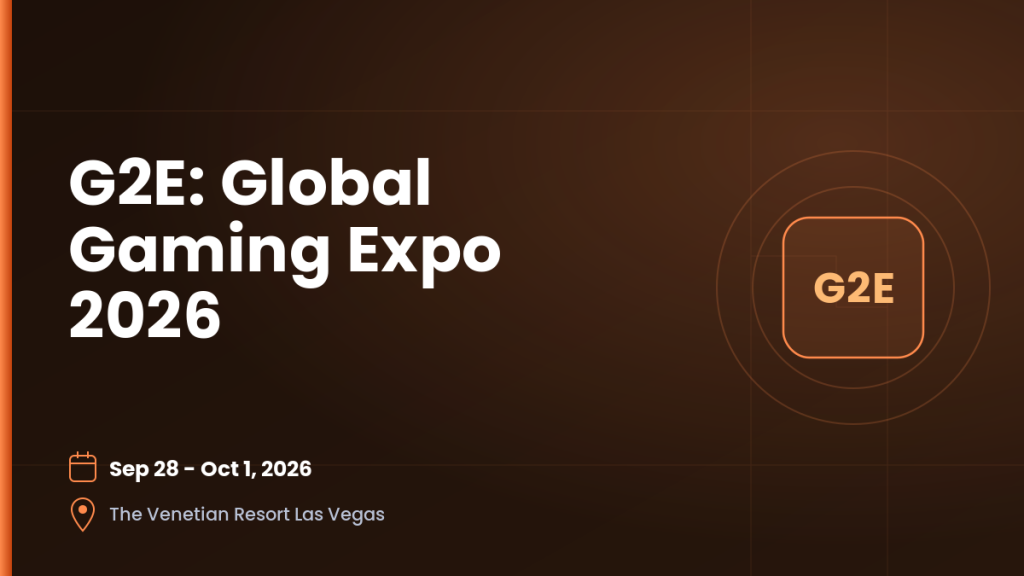 G2E: Global Gaming Expo 2026 2 G2E: Global Gaming Expo 2026 2