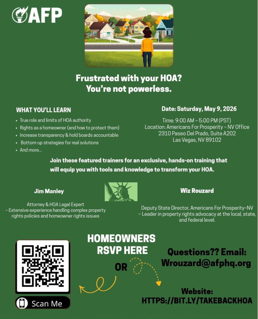 Frustrated With Your HOA? Take back your power! 1