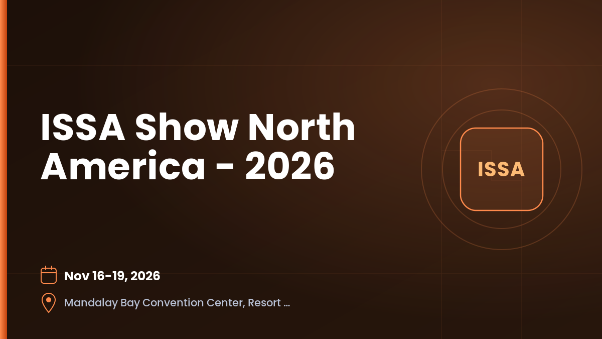 ISSA Show North America - 2026 1