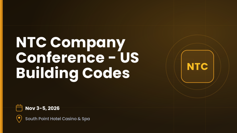 NTC Company Conference – US Building Codes