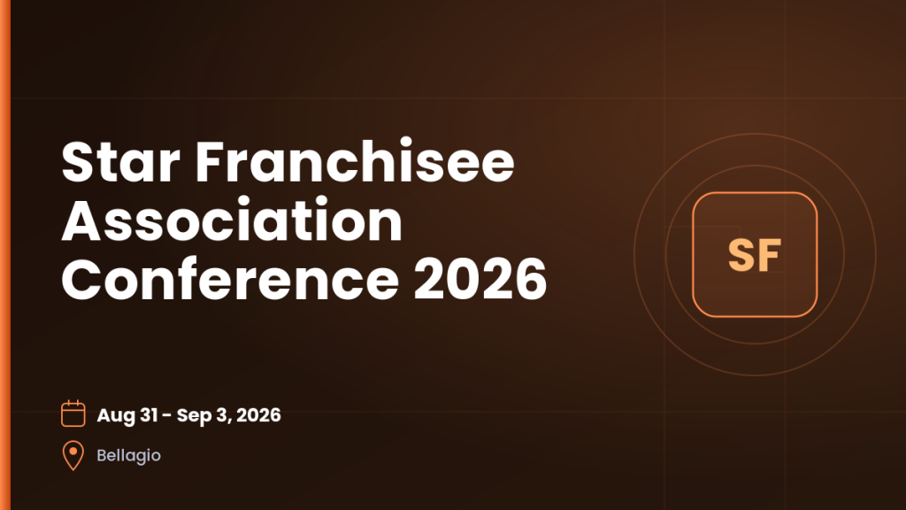 Star Franchisee Association Conference 2026 3