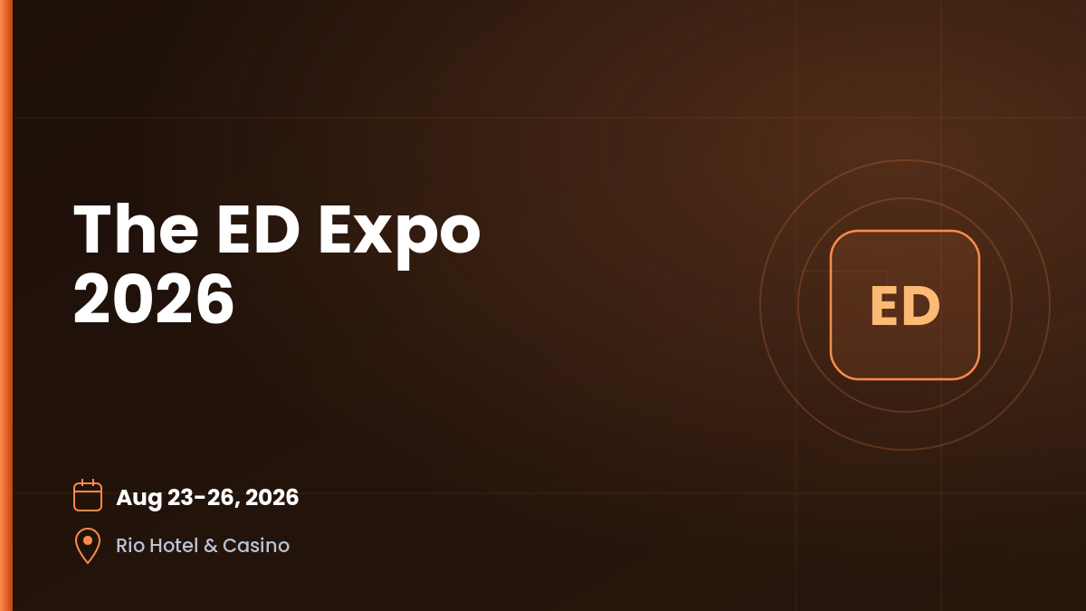 The ED Expo 2026 1 The ED Expo 2026 1