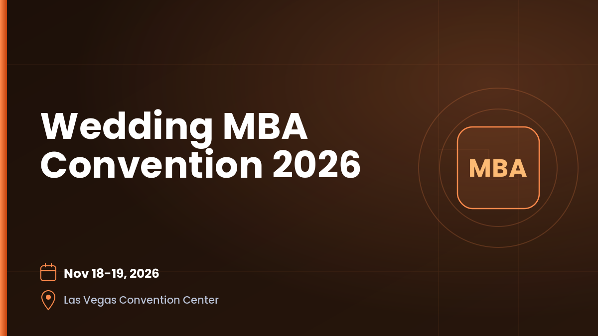 Wedding MBA Convention 2026 1