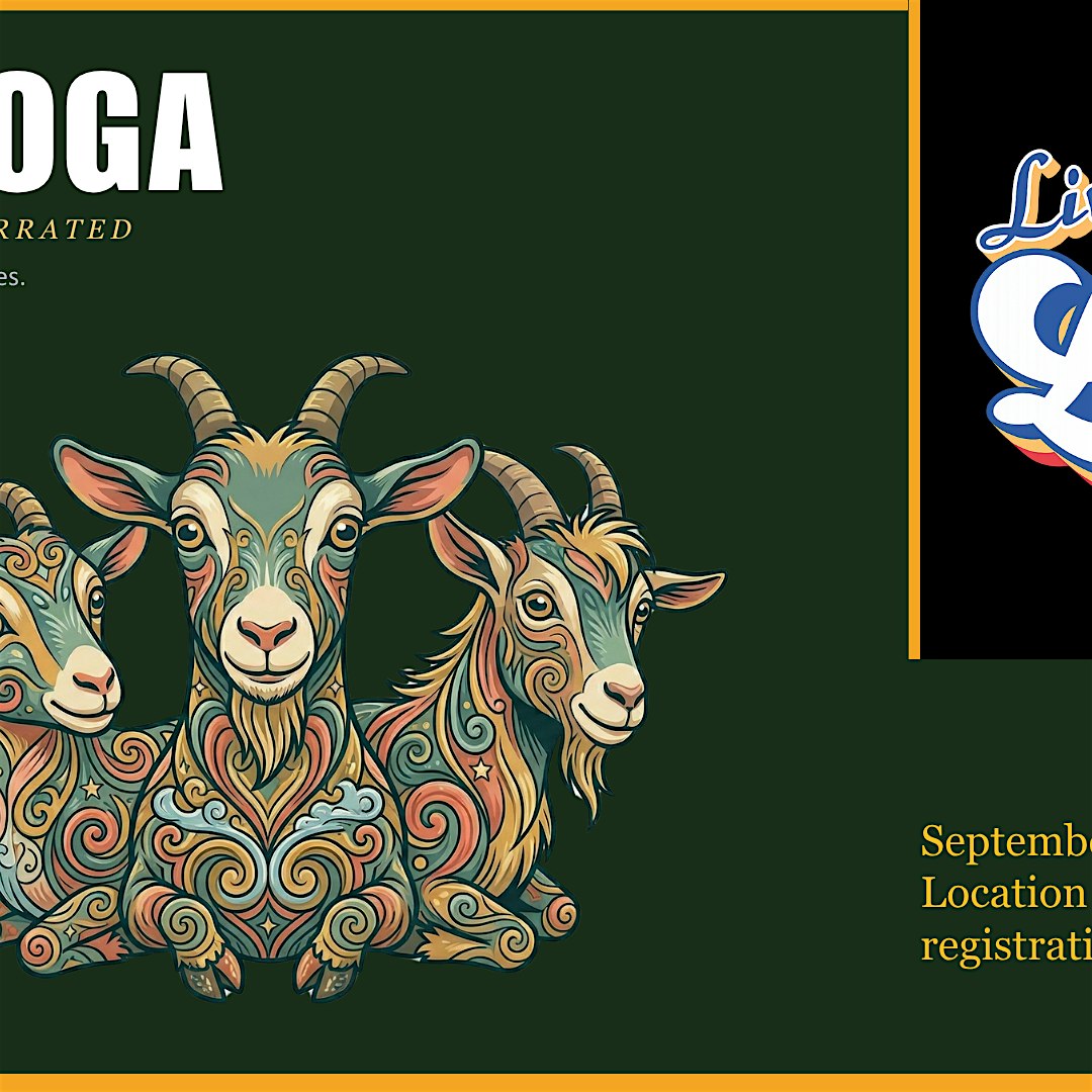 LIVING LA VITA LADIES - GOAT YOGA 1 LIVING LA VITA LADIES - GOAT YOGA 1
