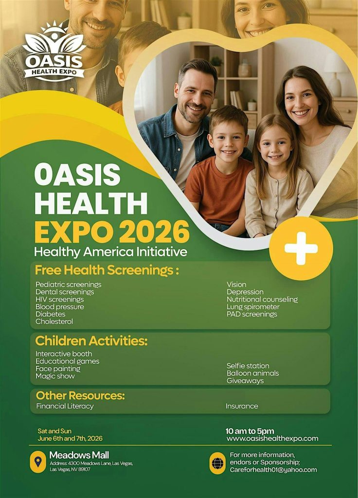 Oasis Health Expo 2026 Las Vegas 3