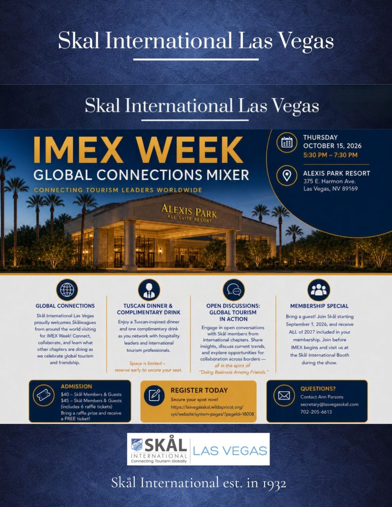 Skal International Las Vegas-IMEX Week Global Connections Mixer 4