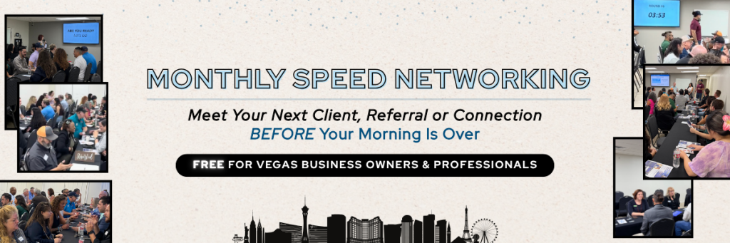 Speed Networking for Professional Businesses 1 Speed Networking for Professional Businesses 1