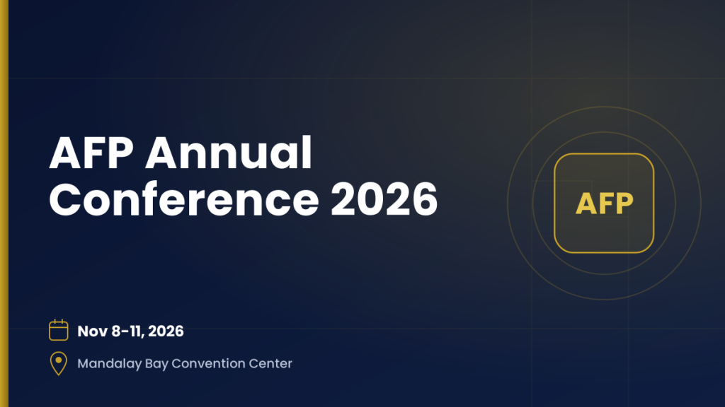 AFP Annual Conference 2026 — Nov 8-11, 2026, Mandalay Bay