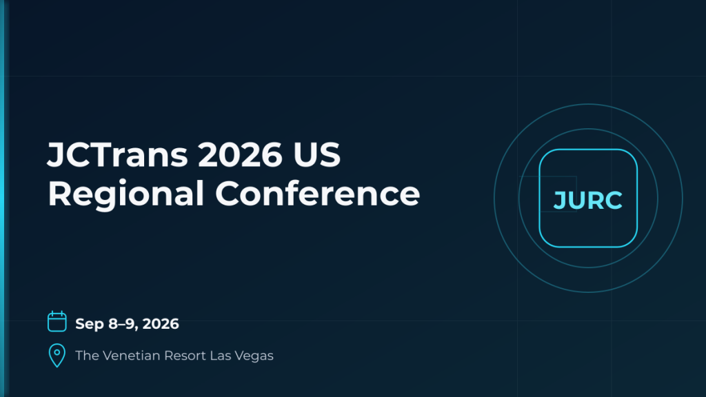 JCTrans 2026 US Regional Conference 3