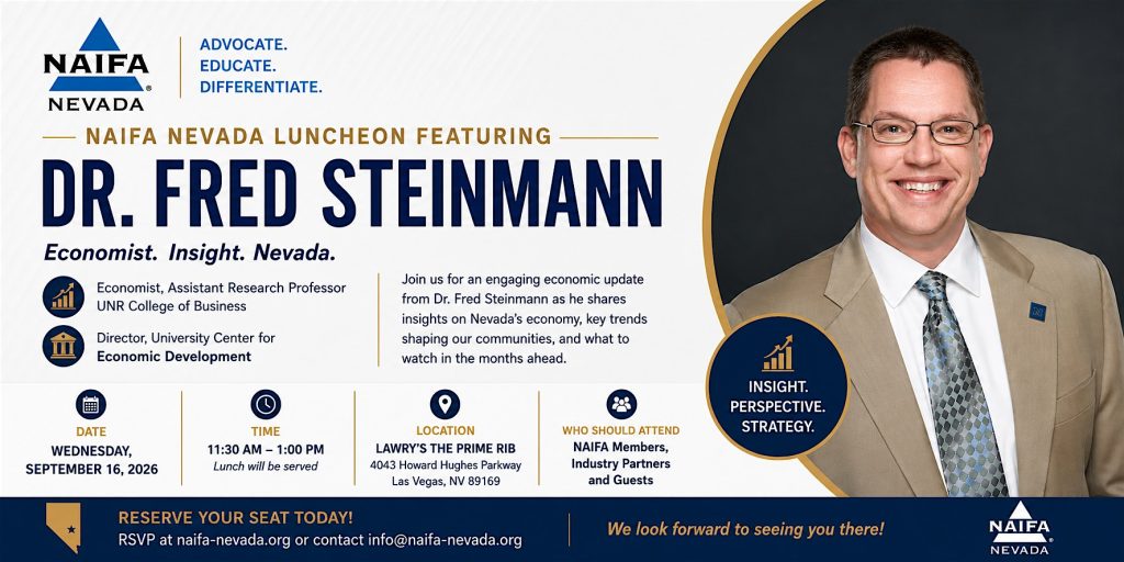 Las Vegas | NAIFA Nevada presents Dr. Fred Steinmann 3