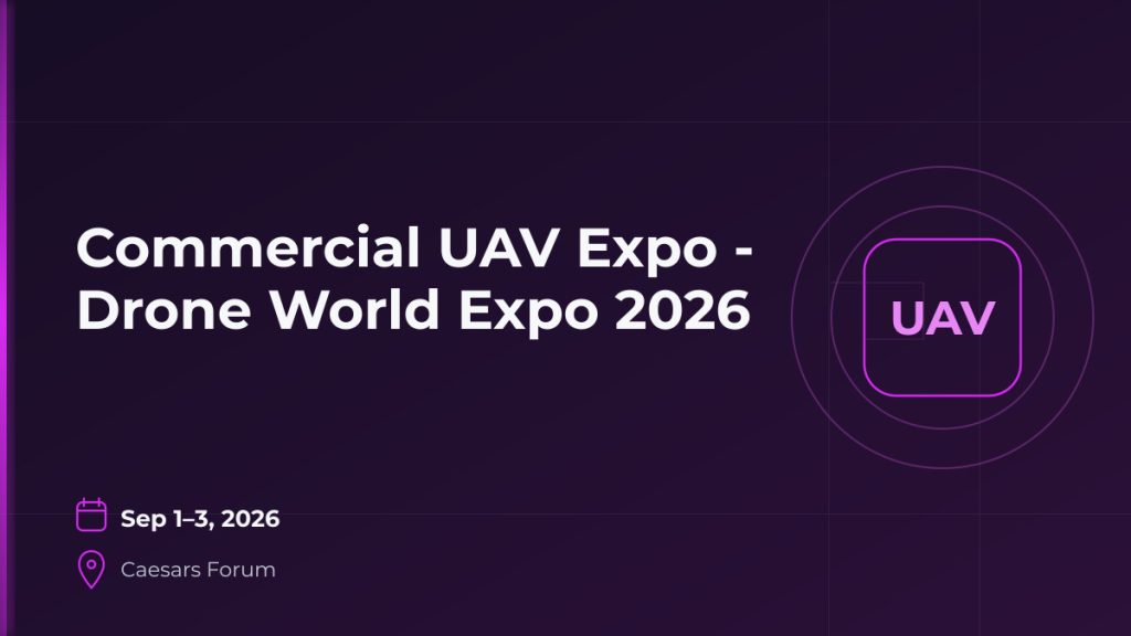 Commercial UAV Expo - Drone World Expo 2026 2