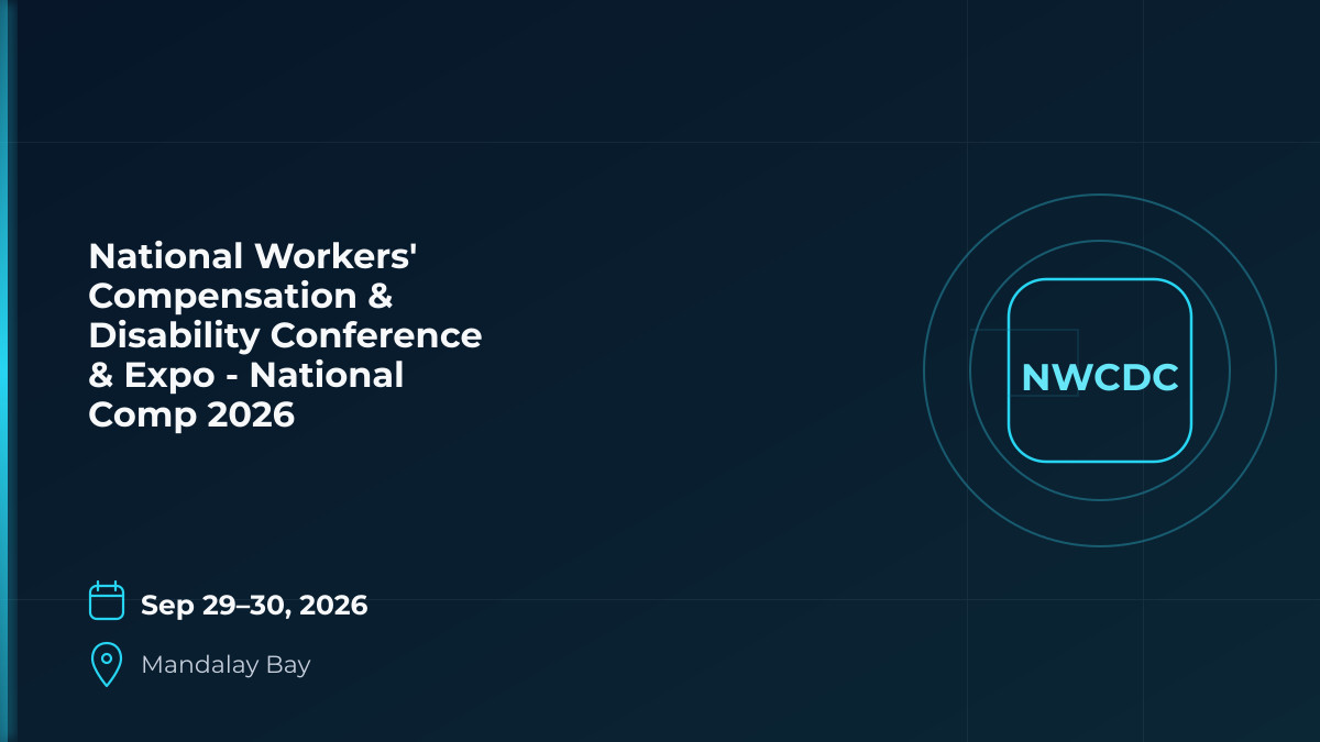 National Workers' Compensation & Disability Conference & Expo - National Comp 2026 1