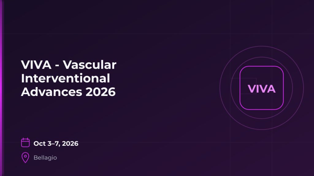 VIVA - Vascular Interventional Advances 2026 3 VIVA - Vascular Interventional Advances 2026 3