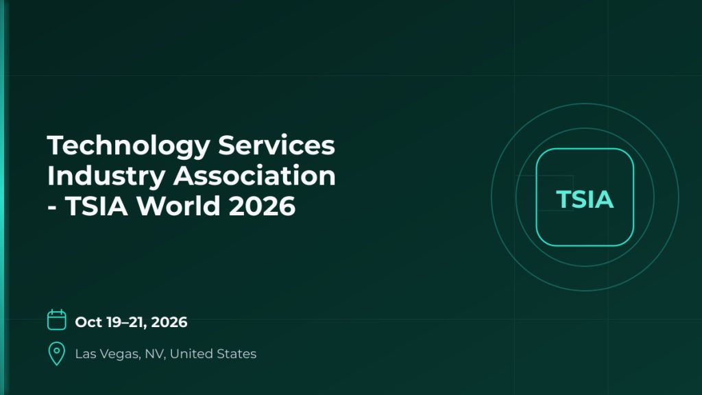 Technology Services Industry Association - TSIA World 2026 5