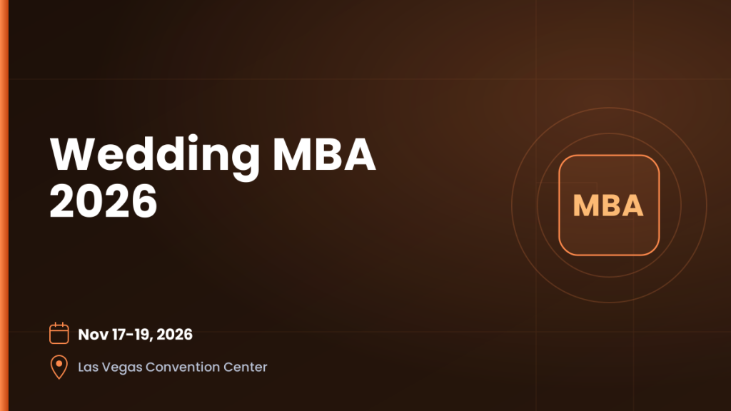 Wedding MBA 2026 — Nov 17-19, 2026, Las Vegas Convention Center