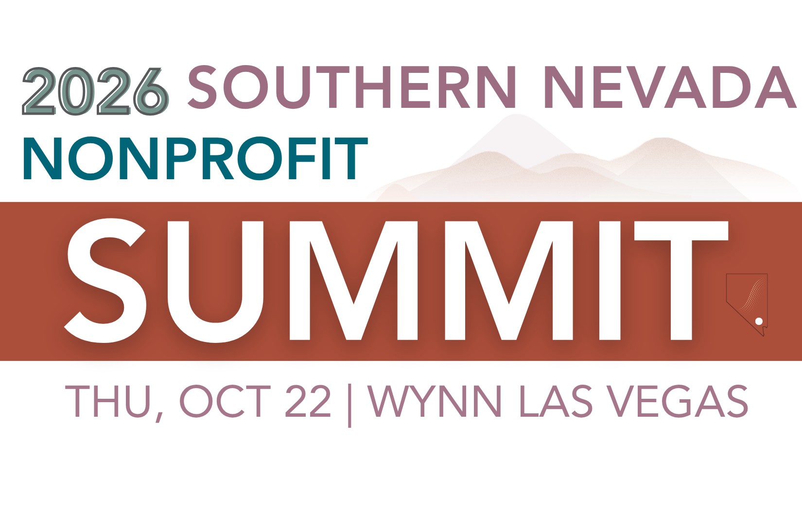 2026 Southern Nevada Nonprofit Summit, Thursday October 22 at Wynn Las Vegas