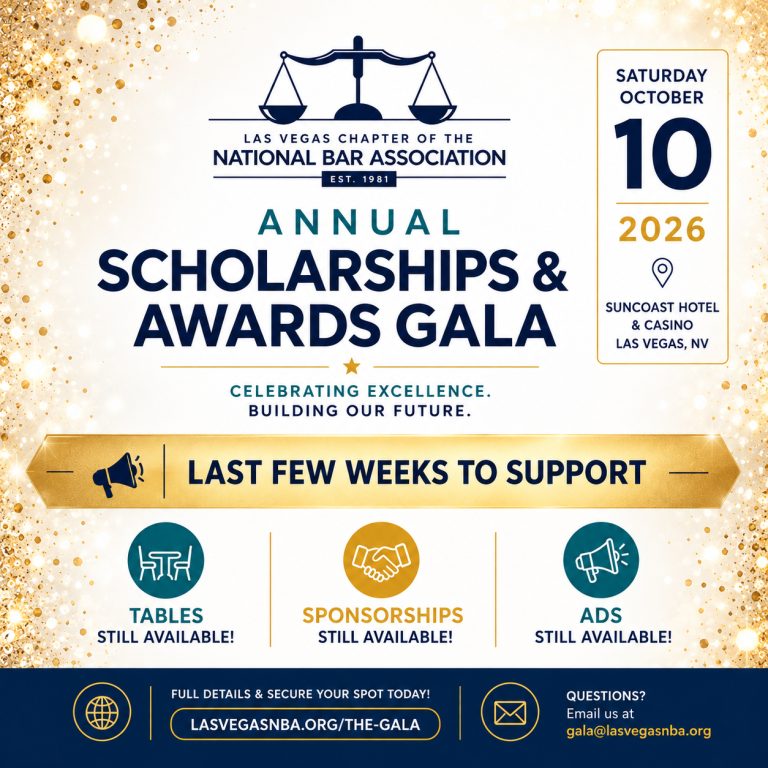 2026 LVNBA Annual Scholarships and Awards Gala