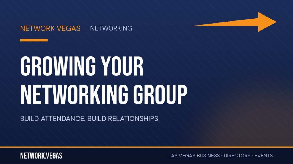 Network Vegas banner for Growing Your Networking Group