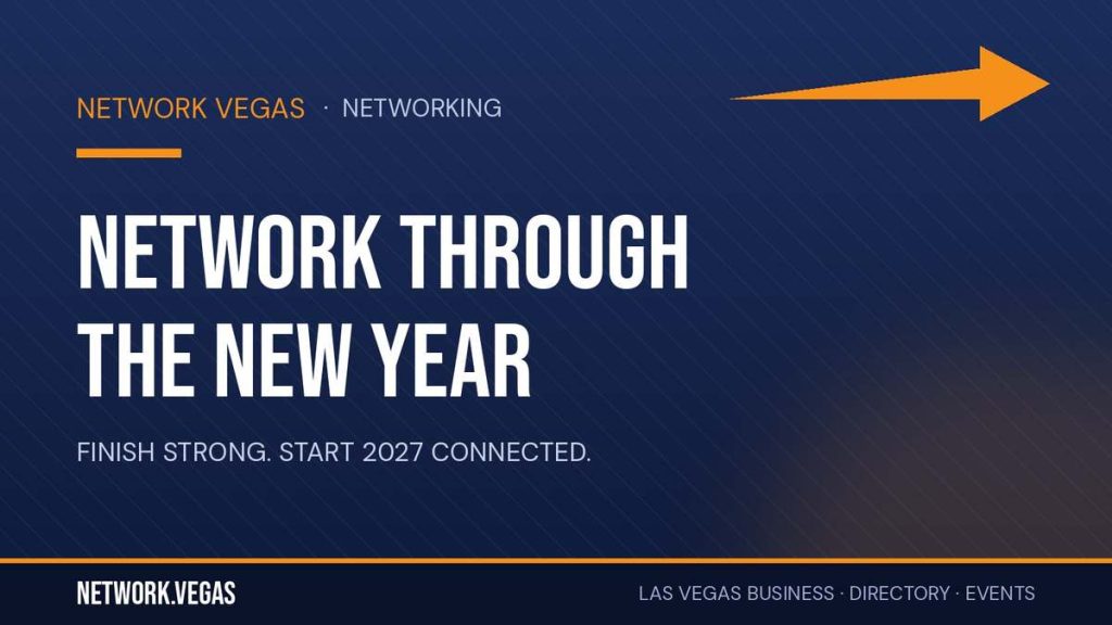 Network Vegas banner for Network Through the New Year