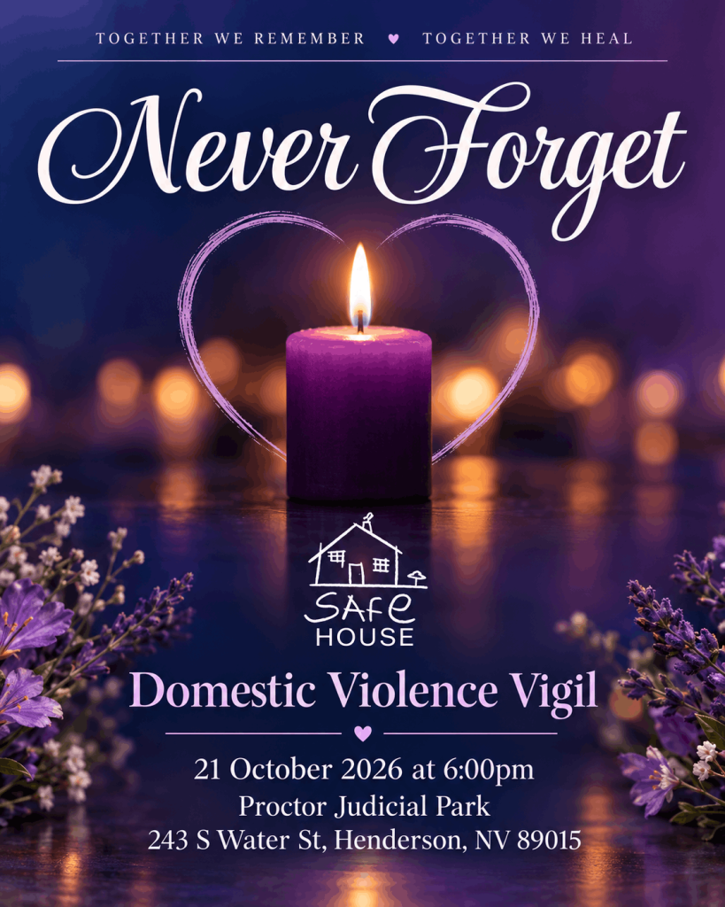 Annual Domestic Violence Vigil hosted by S.A.F.E. House 2