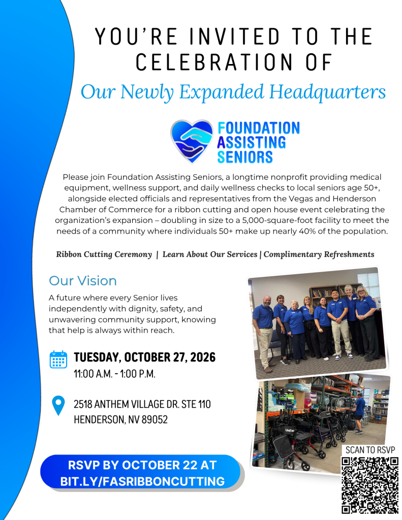 Foundation Assisting Seniors Expansion Ribbon Cutting Event 3 Foundation Assisting Seniors Expansion Ribbon Cutting Event 3