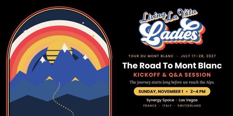 Living La Vita Ladies – The Road to Mont Blanc Kickoff & Q&A