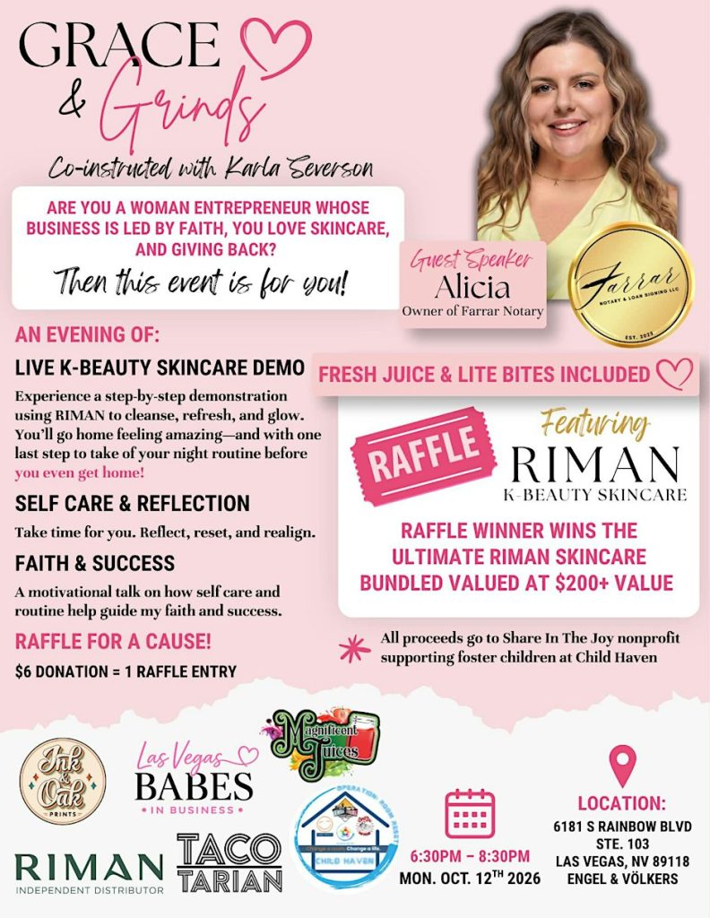 Grace & Grinds Faith Based Entrepreneur Monthly Meet Up (Female only) 3